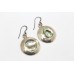 Handmade Dangle Female Earrings 925 Sterling Silver MOP Mother of Pearl Stone E6